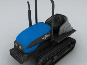 trator de transporte 4 Modelo 3D