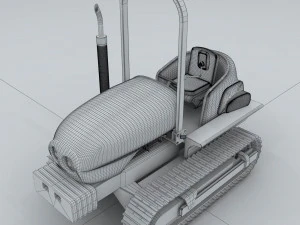 transport tractor 4 3D Model
