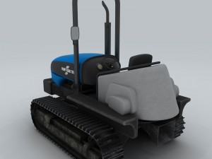 transport tractor 4 3D 模型