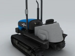 transport tractor 4 3D Model