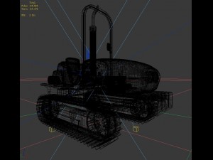 transport tractor 4 3D 模型