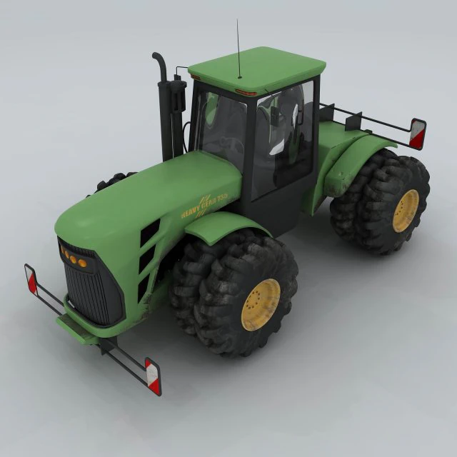 transport tractor 5 3D Model .c4d .max .obj .3ds .fbx .stl .blend