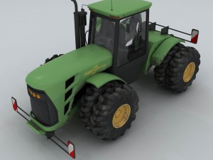 transport tractor 5 3D Модель