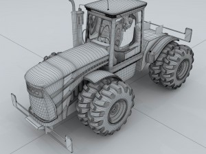 transport tractor 5 Model 3D