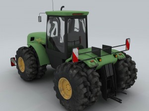 transport tractor 5 Model 3D