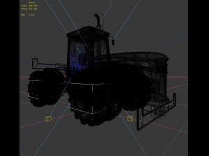 transport tractor 5 Model 3D