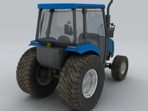 transport tractor 6 3D Model