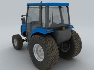 transport tractor 6 Modelo 3D