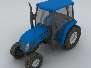 transport tractor 6 3D Model