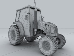 transport tractor 6 Modelo 3D
