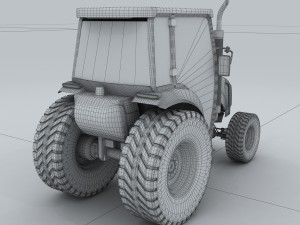 transport tractor 6 Modelo 3D