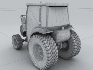 transport tractor 6 3D Model