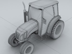 transport tractor 6 Modelo 3D