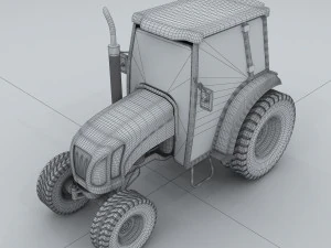 transport tractor 6 3D Model