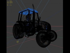 transport tractor 6 Modelo 3D