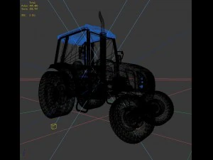 transport tractor 6 3D Model