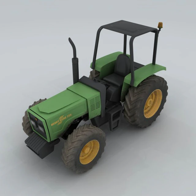 transport tractor 10 3D Model .c4d .max .obj .3ds .fbx .stl .blend 