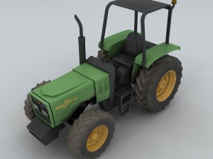 transport tractor 10 3D Model