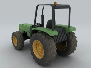 transport tractor 10 3D Model