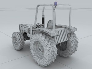 transport tractor 10 Modello 3D