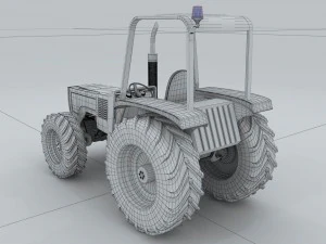 transport tractor 10 3D Model