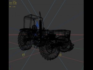 transport tractor 10 Modello 3D