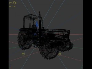 transport tractor 10 3D Model