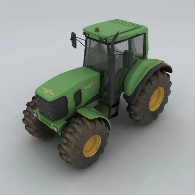 transport tractor9 3D Model .c4d .max .obj .3ds .fbx .stl .blend 