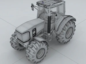 transport tractor9 3D Model