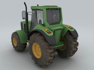 transport tractor9 Modello 3D
