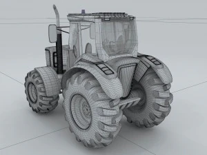 transport tractor9 3D Model