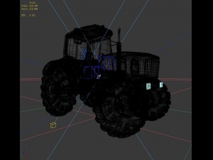 transport tractor9 Modello 3D