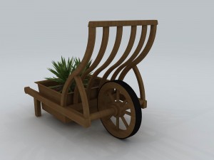 transport trolleys 74733 3D Model