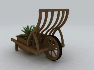 transport trolleys 74733 3D Model