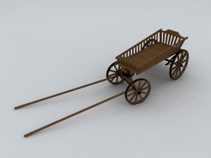 transport trolleys 74747 3D Model