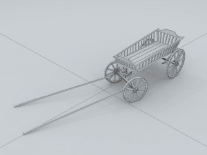 transport trolleys 74747 3D Model