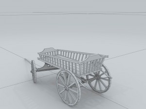 transport trolleys 74747 3D Model