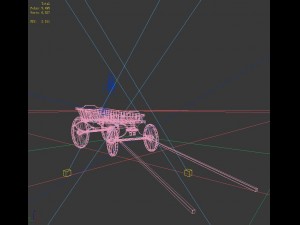 transport trolleys 74747 3D Model