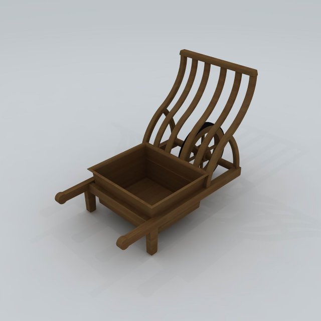 transport trolleys 74867 3D Model .c4d .max .obj .3ds .fbx .stl .blend 