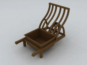 transport trolleys 74867 3D Model