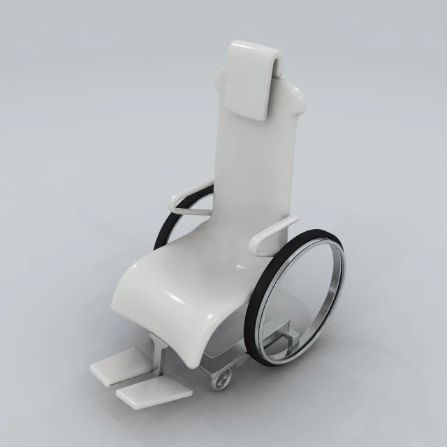 transport wheelchair d8104 3D Model .c4d .max .obj .3ds .fbx .stl .blend 