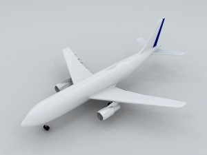 transportation - aircraft 01 3D Model
