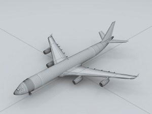 transportation - aircraft 02 Modello 3D