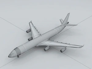 transportation - aircraft 02 3D Model