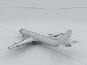 transportation - aircraft 02 Modello 3D