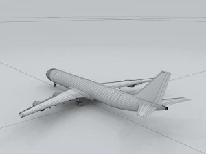 transportation - aircraft 02 3D Model