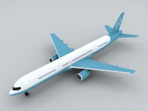 परिवहन - विमान 03 3D मॉडल