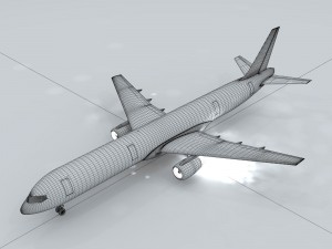 transportation - aircraft 03 Modello 3D