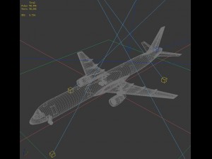 transportation - aircraft 03 Modello 3D