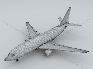 transportation - aircraft 04 Model 3D